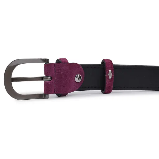 Ремінь шкіряний Vintage жіночий 3х123 см acs0018729 - фото 3