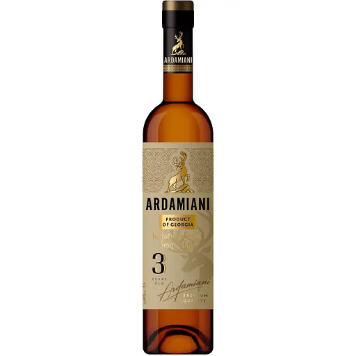 Бренді ординарний Ardamiani 3 роки 40 % 0.5 л