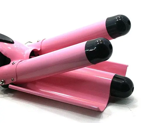 Тройная плойка для волос Gemei GM 1956 - фото 3