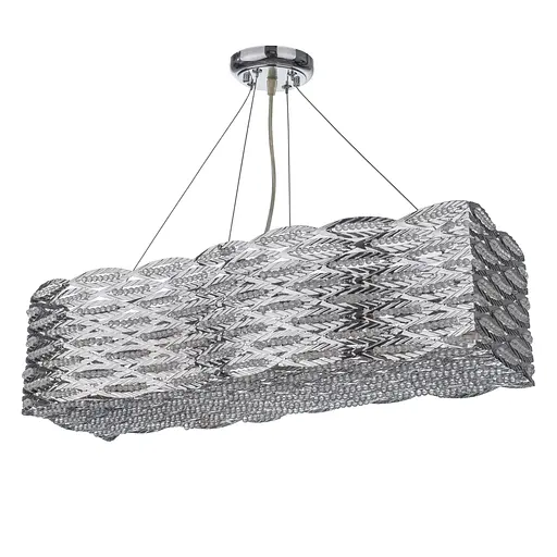 Люстра підвісна Brille E14 40W CH (BR-01279S/6) - фото 3