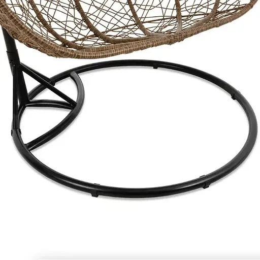 Підвісне крісло-кокон Di Volio Foggio двомісне коричневий - фото 8