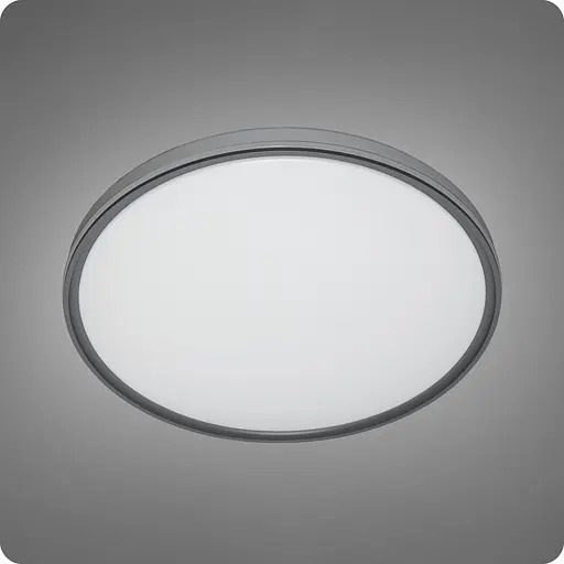 Світильник світлодіодний 517 Dlight сірий 72 Вт (01878) - фото 3