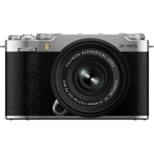 Бездзеркальний фотоапарат Fujifilm X-M5 Kit XC 15-45mm f3.5/5.6 OIS PZ Silver (16900771) [136292]