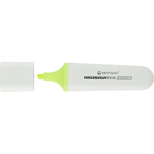 Маркер Centropen Highlighter Style 6252 пастельный 1-4.6 мм желтый (6252/51)