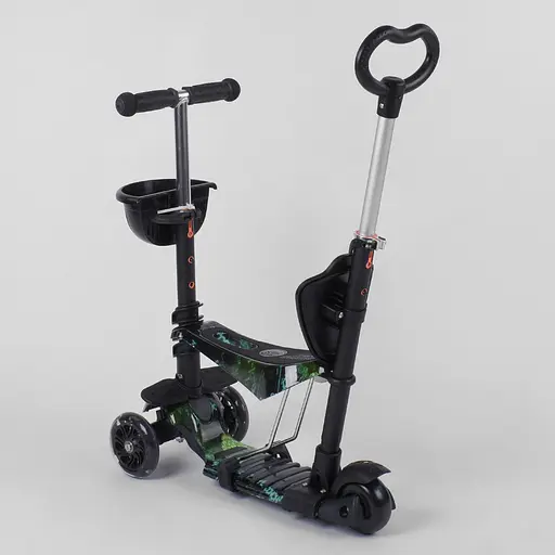 Самокат 5 в 1 Best Scooter 10999 чорний - фото 3