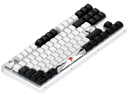 Клавіатура Dark Project ALU87 Fuji II (V2) ENG/UA Mechanical White (DPKB_FUJI_87_ANSI_UA) - фото 4