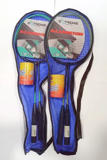 Бадмінтон BD2303 2 ракетки, набір воланчиків 20*60 см, в сумці (6904410244129) МІКС - фото 2