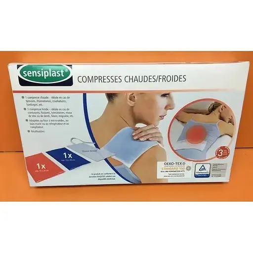 Компрес Sensiplast гелевий охолоджуючий і зігріваючий вкладиші 15x28 см - фото 2