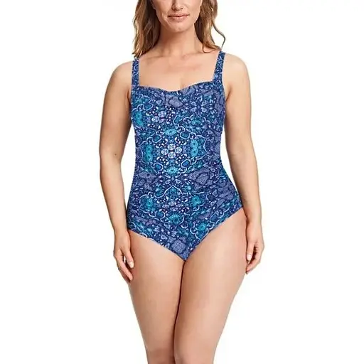 Купальник Zoggs Marakesh Ruched Front 42 Синій (1000-462355.MARA.34) - фото 3