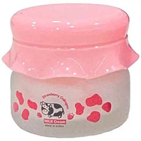 Крем для обличчя Quret Collagen молочний полуниця 50 мл - фото 2