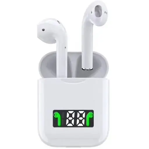 Беспроводные наушники i99 TWS белые с поддержкой беспроводной зарядки
