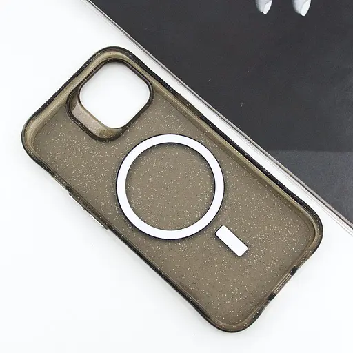 Чохол Epik TPU Radiance with MagSafe для Apple iPhone 15, 6.1 Black - фото 4