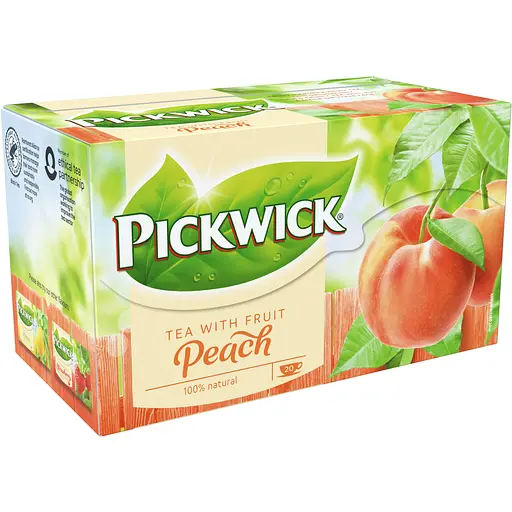 Чай чорний Pickwick ароматизований зі шматочками персика 20 шт. х 1.5 г - фото 2