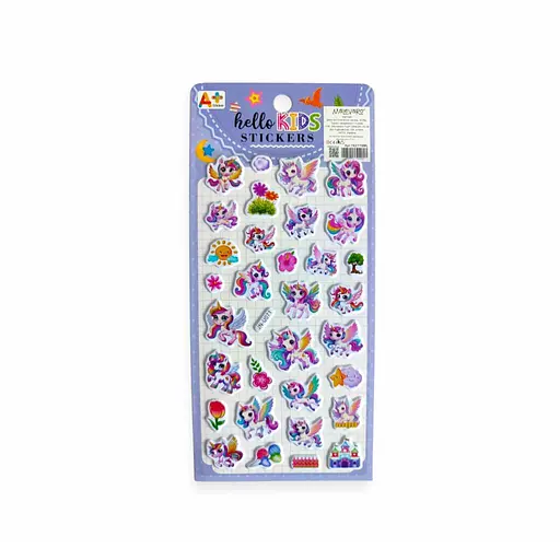 Наліпки дитячі Malevaro 6 дизайнів 12 шт. (762770ML) - фото 3