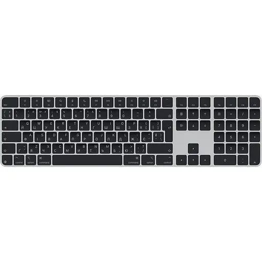 Клавіатура Apple Magic Keyboard with Touch ID and Numeric Keypad Black MXK83 OEM (122930)