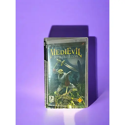 Ліцензійний диск на PSP ліцензія MediEvil Resurrection