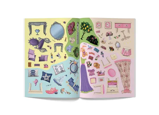 Книжка з наліпками. На гостини до принцеси - фото 12