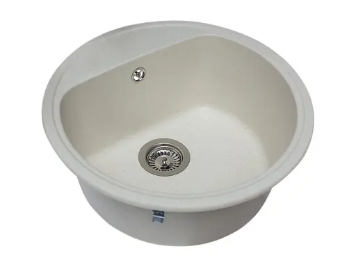 Кухонная мойка гранитная Miraggio Malibu jasmine 516x516x220 00208703, Береза - фото 2