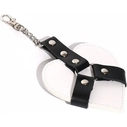 Брелок на карабіні для ключів Art of Sex Chained Heart - фото 3