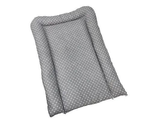 Матрац Moontime на пеленальний стіл "Горошок сірий" - фото 1
