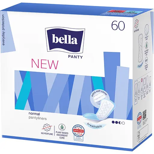 Прокладки гигиенические ежедневные Bella Panty New 60 шт.