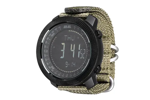 Розумний годинник захищений 2E Trek Pro чорно-зелений - фото 1