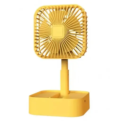 Портативный аккумуляторный настольный вентилятор Portable Fan JY-1129 ручной USB мини вентилятор - фото 1