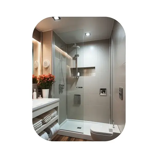 Дзеркало настінне Zerix Prime MRZ07-600x850-Reverse прямокутне із закругленими кутами ZX5637 - фото 1