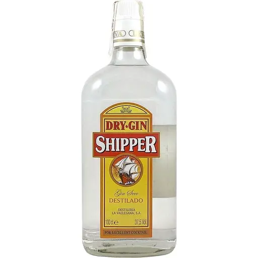 Джин Shipper Dry Gin 37,5% 1 л