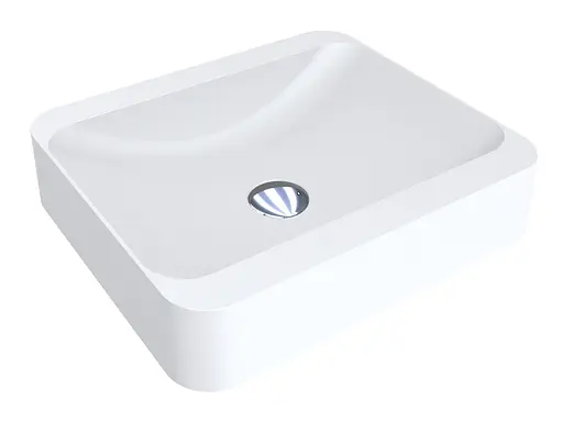 Умивальник Miraggio Geneva mirasoft 0001087, Білий матовий - фото 2