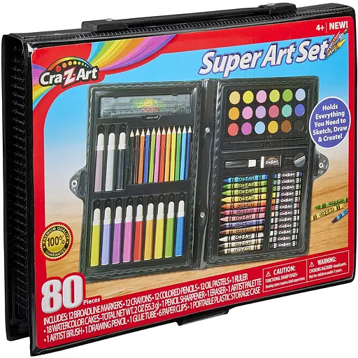 Набір для творчості Cra-Z-Art  80 предметів (11007CRA) - фото 1