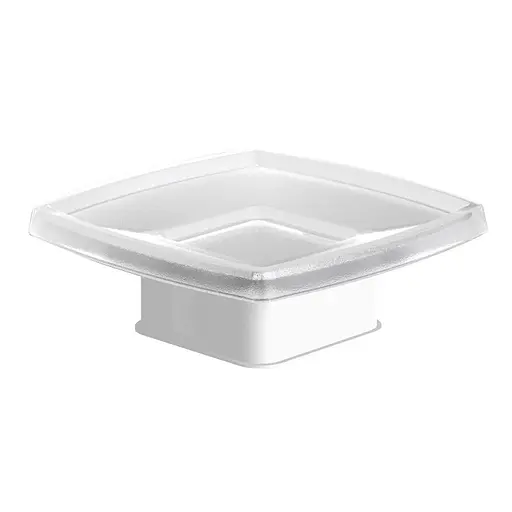 Мыльница Volle Teo матовое стекло 15-88-115, Хром - фото 1