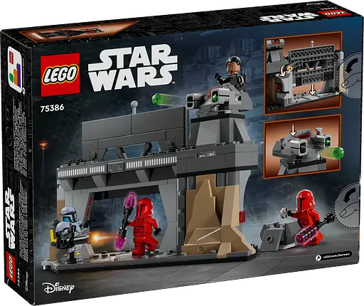 Конструктор LEGO Star Wars™ Бой «Паз Визсла и Мофф Гидеон» 289 деталей (75386) - фото 9