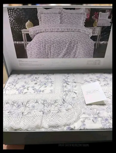 Постільна білизна Gelin Home Gon navi Сатин Преміум Gelin Home pbe0052006 - фото 2