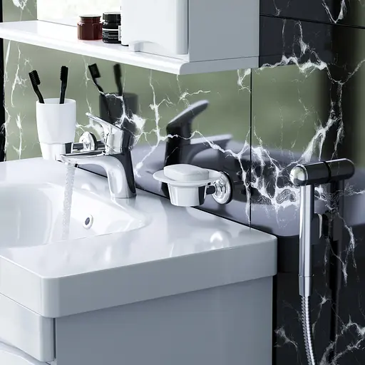 Змішувач для раковини із гігієнічним душем AM.PM Like (F8003000) - фото 3