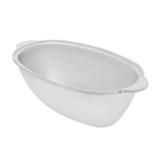 Жаропрочная гусятница из алюминия, объём 4 л, с крышкой, Полімет Серый 83386 - фото 5