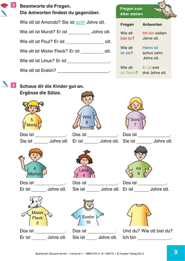 Spielerisch Deutsch lernen. Neue Geschichten. Wortschatz und Grammatik. Lernstufe 1 - фото 8