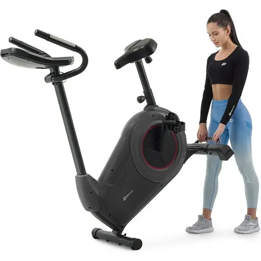 Велотренажер Hop-Sport HS-100H Solid iConsole+ черный - фото 4