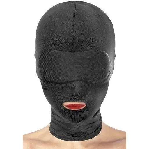 Каптур для БДСМ з відкритим ротом Fetish Tentation Open Mouth Hood