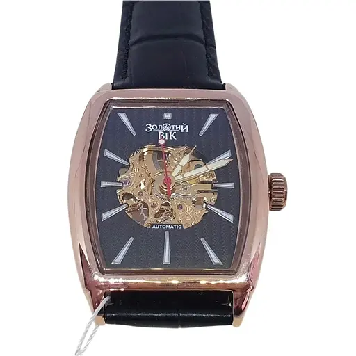 Золотые часы Золотой век автоматические. 9113-1/01/0