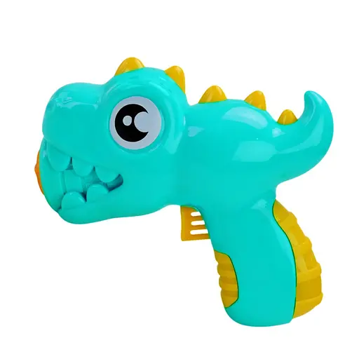 Дитячий пістолет запускалка Динозаврик HM-03(Blue) 4 диска - фото 2