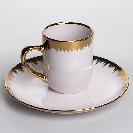 Столовый сервиз Golden Line фарфоровый 24 предмета MD-16 - фото 4