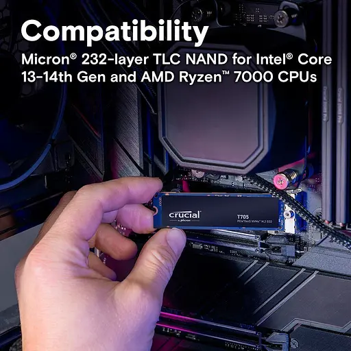 SSD накопитель Crucial T705 4TB (CT4000T705SSD3) [142560] - фото 6