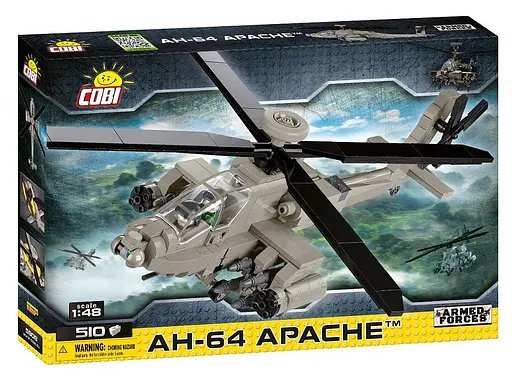 Конструктор COBI вертоліт AH-64 Apache 5808