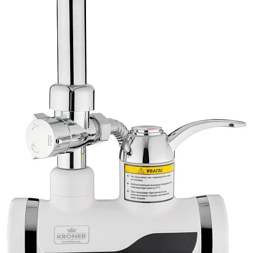 Проточный водонагреватель Kroner KRM Volt – CW191MDS с дисплеем CV023248 - фото 6