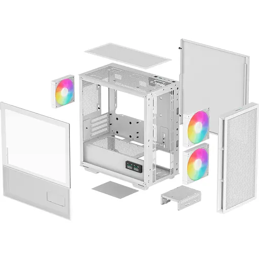 Корпус DeepCool CH360 Digital White (R-CH360-WHAPE3D-G-1) [146734] - фото 11