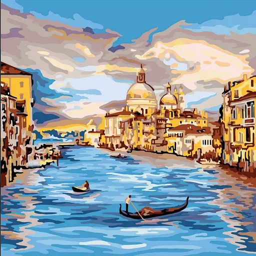 Картина по номерам 40х40 KpNe-02 Danko Toys PAINTING BY NUMBERS Вид 4 - фото 1