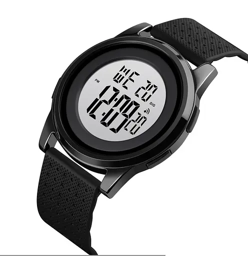 Наручний годинник Skmei 1502 Black White, 1502BKWT (18483) - фото 2