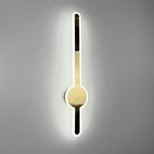 Удлиненное светодиодное латунное бра 60 см Line F Арт. WJ020/600 AB - фото 6