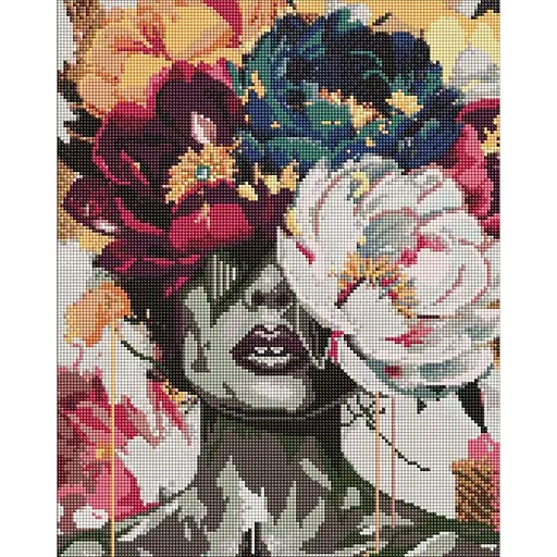 Алмазная мозаика Мечтательные пионы ©art_selena_ua Идейка AMO20046, 40х50 см - фото 1